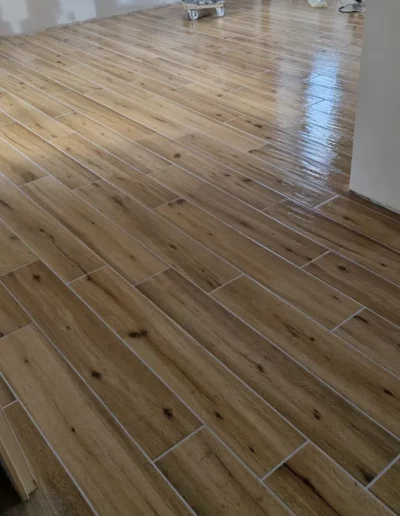 Carrelage imitation parquet